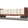 MTH 30-76432 BNSF Bulkhead Flatcar w/Lumber Load - Model Train Junction: Quality Parts and Art Supplies