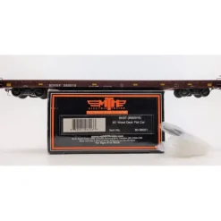MTH 80-98001 Burlington Northern Santa Fe HO Scale 60' Wood Deck Flat Car - Model Train Junction: Quality Parts and Art Supplies