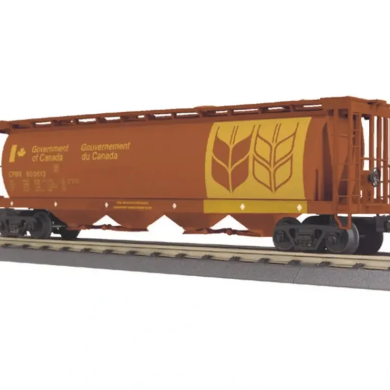 MTH 30-75310 Canadian Wheat 4-Bay Cylindrical Hopper - Model Train Junction: Quality Parts and Art Supplies