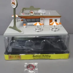 MTH 30-90401 Captain Bob's Crab House Fast Food Restaurant Building - Model Train Junction: Quality Parts and Art Supplies