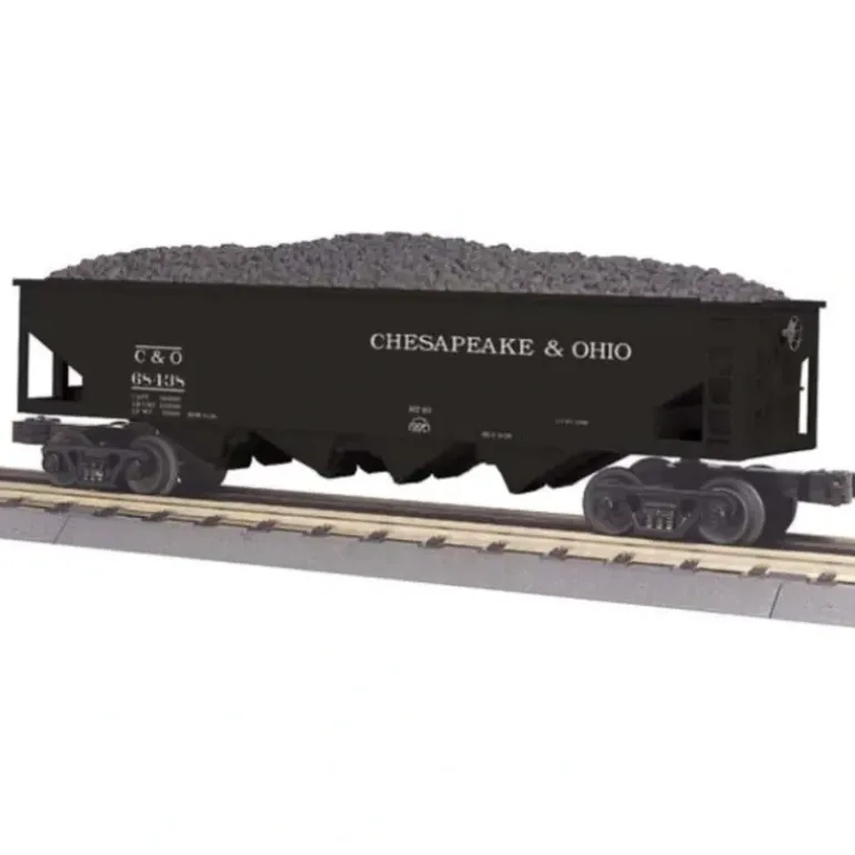 MTH 30-75333 Chesapeake & Ohio 4-Bay Hopper Car - Model Train Junction: Quality Parts and Art Supplies
