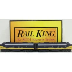 MTH 30-2998-1 Chesapeake & Ohio E-8 AA Diesel Engine Set w/PS 2.0 #4004/4005 - Model Train Junction: Quality Parts and Art Supplies