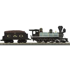 MTH 30-1538-1 Chesapeake & Ohio 4-6-0 Ten Wheeler Steam Engine w/PS2 #127 - Model Train Junction: Quality Parts and Art Supplies