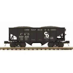 MTH 20-97272 Chesapeake & Ohio 2-Bay Fishbelly Hopper #300435 - Model Train Junction: Quality Parts and Art Supplies
