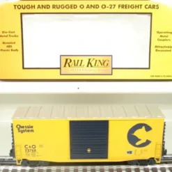 MTH 30-74477 Chessie 40' High Cube Boxcar - Model Train Junction: Quality Parts and Art Supplies