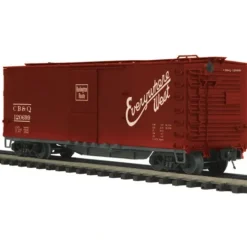 MTH 20-93385 Chicago Burlington & Quincy 40 USRA Double Sheathed Boxcar #120703 - Model Train Junction: Quality Parts and Art Supplies