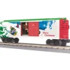MTH 30-79261 Christmas Operating Box Car w/Signal Man - Model Train Junction: Quality Parts and Art Supplies