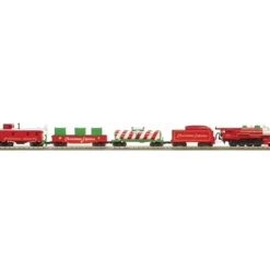 MTH 30-4201-1 Christmas Railking 2-8-0 O Gauge Steam Train Set with PS 2.0 - Model Train Junction: Quality Parts and Art Supplies