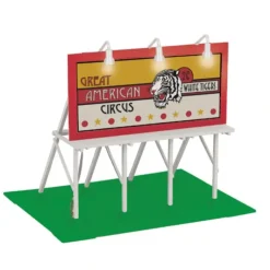 MTH 30-90287 Circus Lighted Billboard #2 - Model Train Junction: Quality Parts and Art Supplies