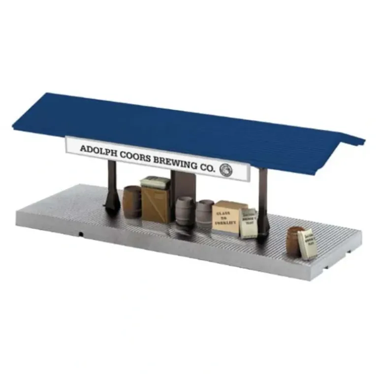 MTH 30-9161 Coors Brewing Operating Freight Platform - Model Train Junction: Quality Parts and Art Supplies