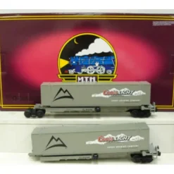 MTH 20-95067 Coors Light Spine Car Set with 48' Containers (Set of 2) - Model Train Junction: Quality Parts and Art Supplies