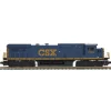 MTH 20-2948-1 CSX Dash-8 Narrow Nose Diesel Engine w/PS 2.0 #7492 - Model Train Junction: Quality Parts and Art Supplies