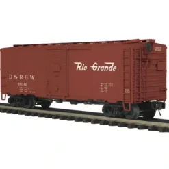 MTH 20-93483 D&RGW 40' AAR Boxcar - Model Train Junction: Quality Parts and Art Supplies