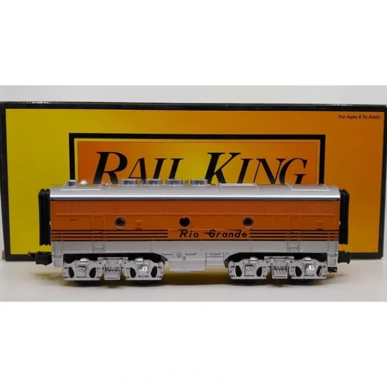 MTH 30-2184-3 Denver Rio Grande F-3 B Unit Diesel Loco Non-Powered LN/Box - Model Train Junction: Quality Parts and Art Supplies