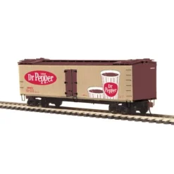 MTH 81-94011 Dr. Pepper HO Scale R40-2 Woodside Reefer Car - Model Train Junction: Quality Parts and Art Supplies
