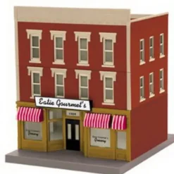 MTH 30-90351 Eatie Gourmet's Grocery 3-Story Building - Model Train Junction: Quality Parts and Art Supplies