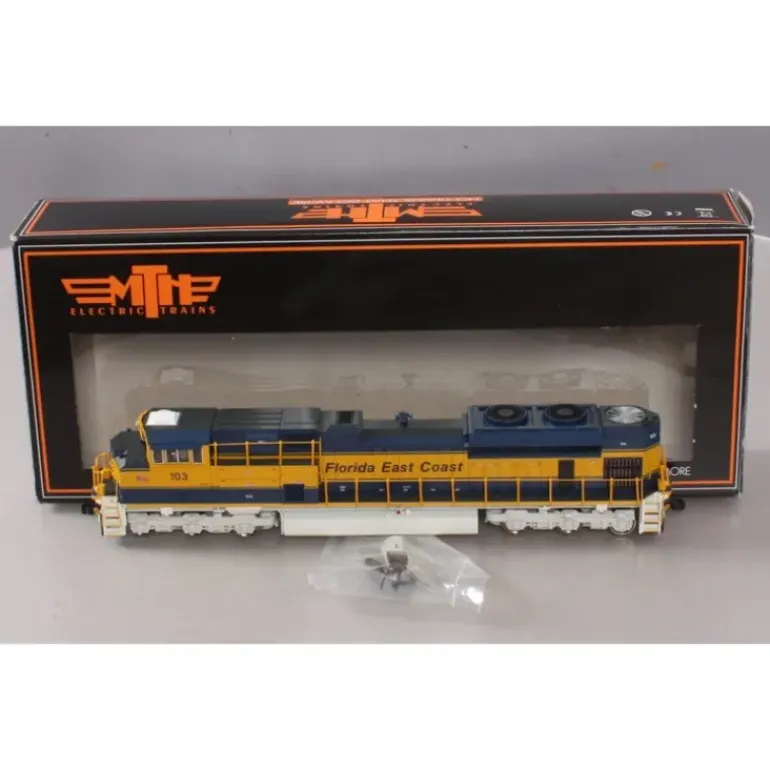 MTH 80-2022-1 Florida East Coast HO SD70ACe Diesel Engine w/ P-S 3.0 #103 - Model Train Junction: Quality Parts and Art Supplies