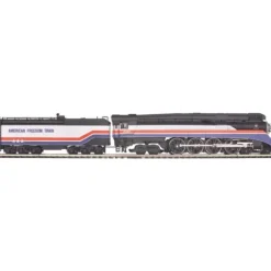 MTH 80-3119-1 Freedom Train HO Scale GS-4 4-8-4 w/PS 3.0 - Model Train Junction: Quality Parts and Art Supplies