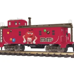 MTH 70-77029 G MARS - M&Ms RailKing One Gauge Offset Steel Caboose Car - Model Train Junction: Quality Parts and Art Supplies