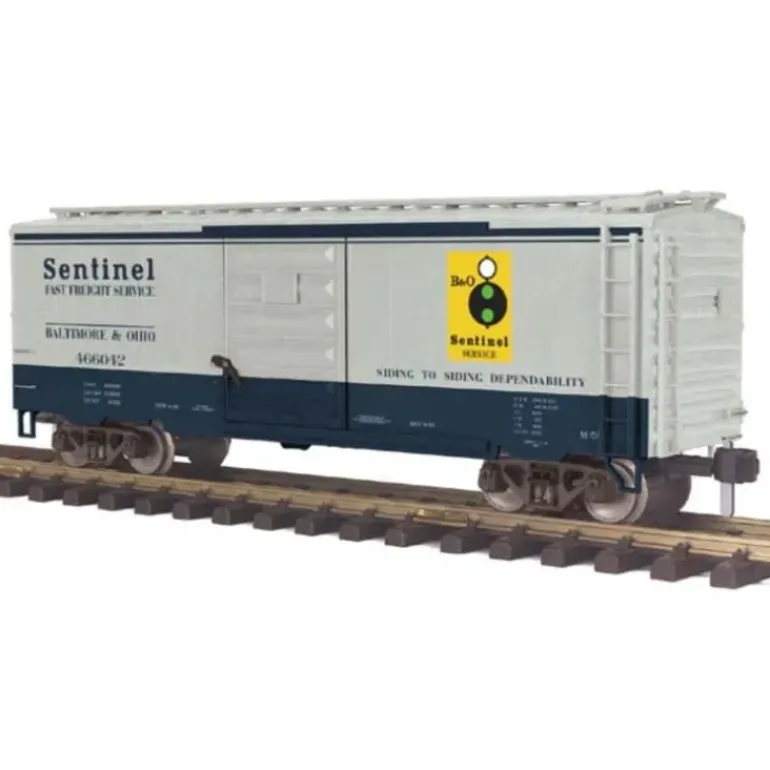 MTH 70-74065 G Scale Baltimore & Ohio 40' Box Car - Model Train Junction: Quality Parts and Art Supplies
