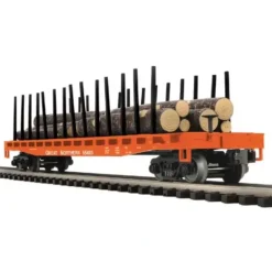 MTH 20-98715 Great Northern Flat Car w/Log Load - Model Train Junction: Quality Parts and Art Supplies