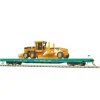 MTH 80-98020 Great Northern HO Scale 60' Wood Deck Flat Car w/163H Motor Grader - Model Train Junction: Quality Parts and Art Supplies