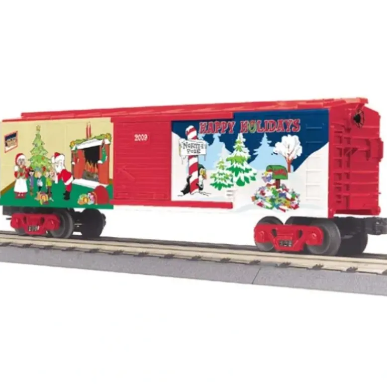 MTH 30-74532 Happy Holidays Box Car - Model Train Junction: Quality Parts and Art Supplies