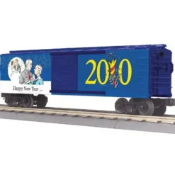 MTH 30-74536 Happy New Year Box Car - Model Train Junction: Quality Parts and Art Supplies
