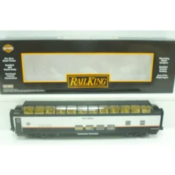 MTH 30-67477 Harley Davidson 60' Streamlined Full-Length Vista Dome Car - Model Train Junction: Quality Parts and Art Supplies