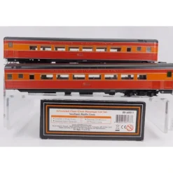 MTH 80-60011 HO SP Articulated Chair/Chair Passenger Car Set (Set of 2) - Model Train Junction: Quality Parts and Art Supplies