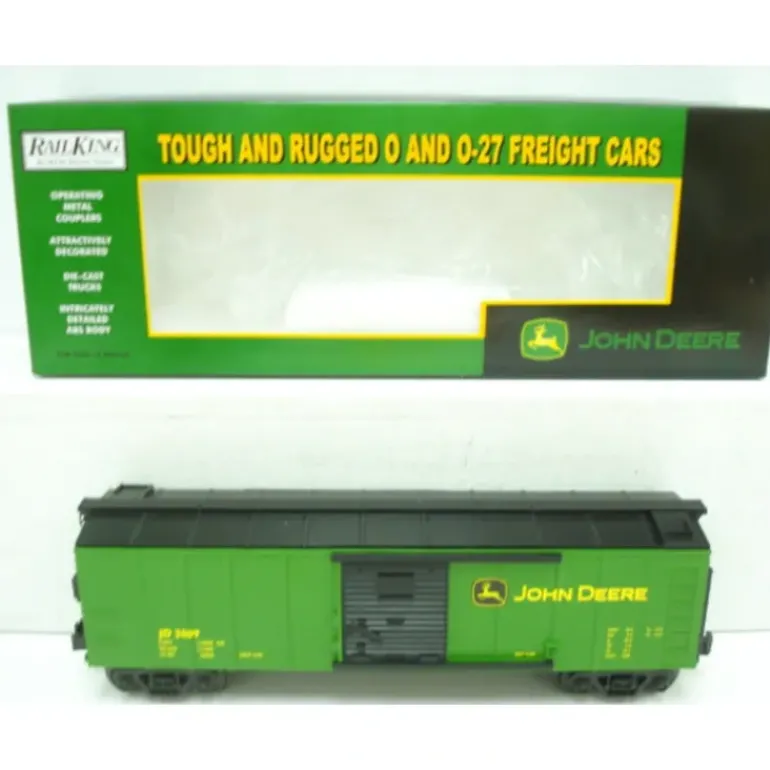 MTH 30-74508 John Deere Box Car - Model Train Junction: Quality Parts and Art Supplies