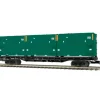 MTH 20-98677 Joseph Transportation Inc. 60' Flat Car w/Trash Containers - Model Train Junction: Quality Parts and Art Supplies
