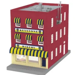 MTH 30-90282 Keystone Bakery 3-Story - Model Train Junction: Quality Parts and Art Supplies