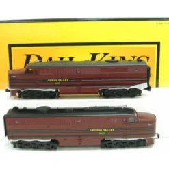 MTH 30-2196-1 Lehigh Valley Alco PA AA Diesel Engine Set #603/605 w/PS2 LN/Box - Model Train Junction: Quality Parts and Art Supplies