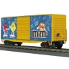 MTH 30-74575 M&Ms 40' High Cube Box Car - Model Train Junction: Quality Parts and Art Supplies