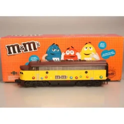 MTH 70-2080-1 M&Ms G Scale F-7 A Unit Diesel w/PS2 - Model Train Junction: Quality Parts and Art Supplies