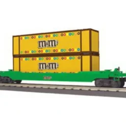 MTH 30-76391 M&Ms Husky Stack Car - Model Train Junction: Quality Parts and Art Supplies