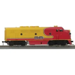 MTH 81-2004-3 Mars - M&Ms HO Scale F-3 A Unit Diesel Engine (Non-Powered) - Model Train Junction: Quality Parts and Art Supplies