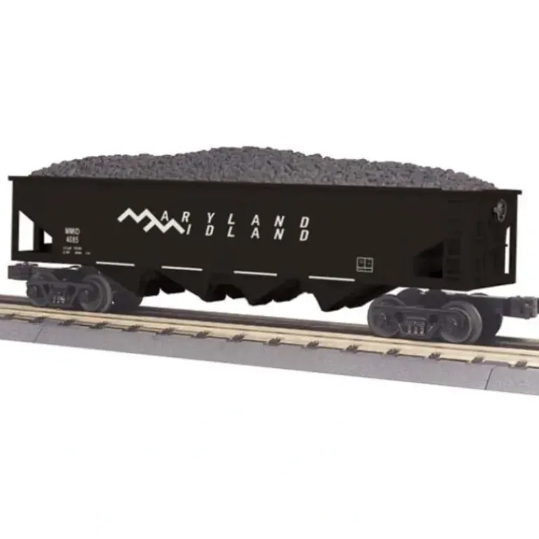 MTH 30-75340 Maryland Midland 4-Bay Hopper Car - Model Train Junction: Quality Parts and Art Supplies