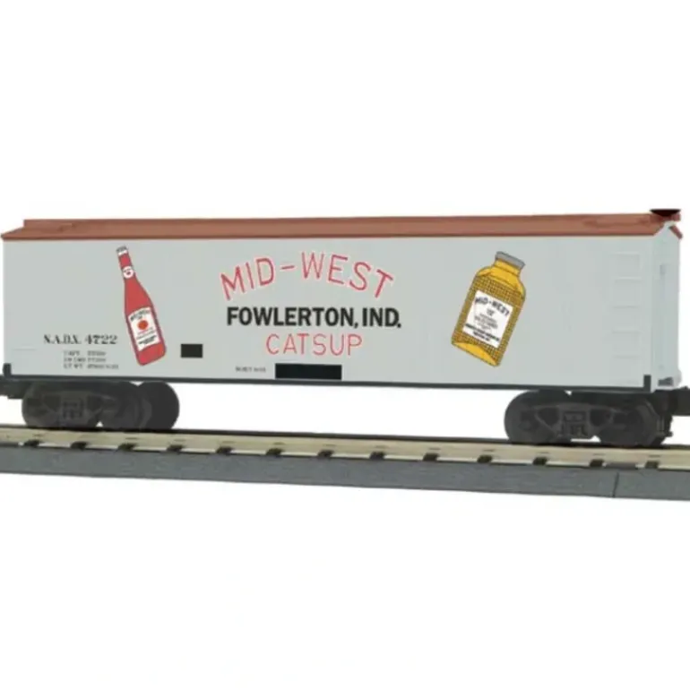 MTH 30-78102 Mid West Catsup Reefer Car - Model Train Junction: Quality Parts and Art Supplies