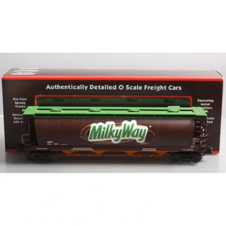 MTH 30-75300 Milky Way 4-Bay Cylindrical Hopper - Model Train Junction: Quality Parts and Art Supplies