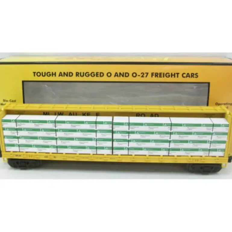 MTH 30-76325 Milwaukee Road Center I-Beam Flatcar - Model Train Junction: Quality Parts and Art Supplies