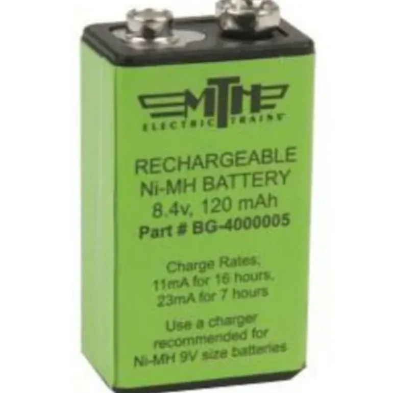 MTH 50-1008 Ni-MH 8.4 Volt 120 mAh Rechargeable Proto-Sound Battery - Model Train Junction: Quality Parts and Art Supplies