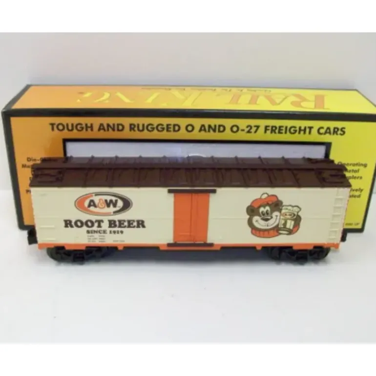 MTH 30-78076 O A&W Root Beer Modern Reefer Car - Model Train Junction: Quality Parts and Art Supplies