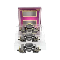 MTH 20-90043 O Armco Steel Premier Slag Car Set (Set of 3) EX/Box - Model Train Junction: Quality Parts and Art Supplies