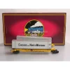 MTH 20-95085 O C&NW Spine Car Set with 2 48' Containers (Set of 2) - Model Train Junction: Quality Parts and Art Supplies