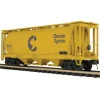 MTH 20-97689 O Chessie 3-Bay Cylindrical Hopper Car #836120 - Model Train Junction: Quality Parts and Art Supplies