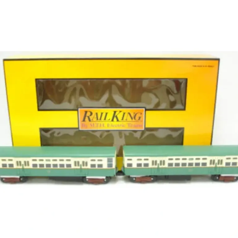 MTH 30-2673-3 O Chicago 6200 Series Subway Add-On Non-Powered Set (Set of 2) - Model Train Junction: Quality Parts and Art Supplies