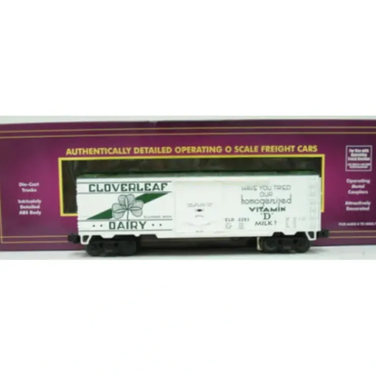 MTH 20-94037 O Cloverleaf Operating Reefer Car #2697 - Model Train Junction: Quality Parts and Art Supplies