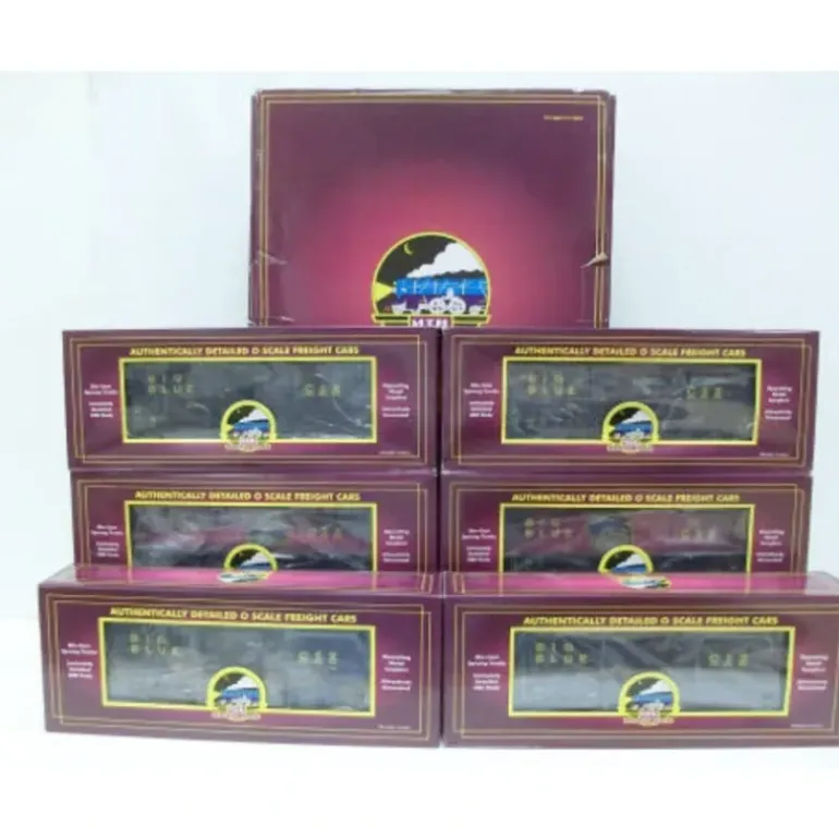 MTH 20-90416 O CSX 50 High Cube Box Car Set (Set of 6) - Model Train Junction: Quality Parts and Art Supplies